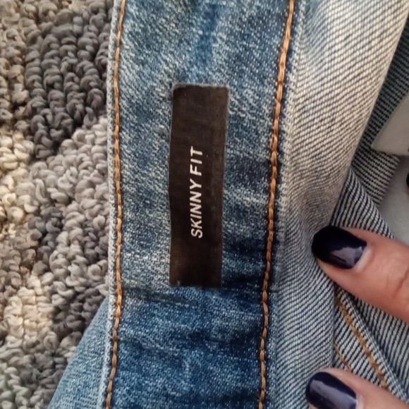 Judy Blue High Waist Skinny Lemon Patch Denium Womens 16w - Picture 6 of 13